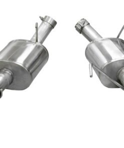 Corsa 05-10 Ford Mustang Shelby GT500 5.4L V8 Polished Xtreme Axle-Back Exhaust
