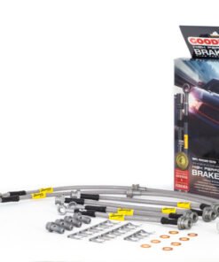 Goodridge 13-15 Nissan Sentra w/ Rear Disc Brakes SS Brake Line Kit
