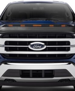 AVS 21-22 Ford F-150 Low Profile Aeroskin Lightshield Pro - Black