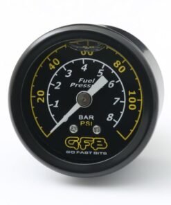 GFB Fuel Pressure Gauge (Suits 8050/8060) 40mm 1-1/2in 1/8MPT Thread 0-120PSI