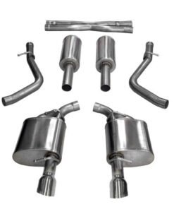 Corsa 17-18 Dodge Charger 5.7L V8 Xtreme Cat-Back Dual Rear Exit w/4.5in Polished Tips
