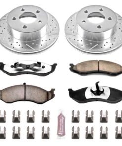 Power Stop 99-01 Jeep Cherokee Front Z36 Truck & Tow Brake Kit
