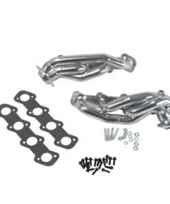 BBK 99-03 Ford F Series Truck 5.4 Shorty Tuned Length Exhaust Headers - 1-5/8 Silver Ceramic