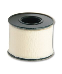 Vibrant 2 Meter (6-1/2 Feet) Roll of White Adhesive Clean Cut Tape