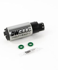 DeatschWerks 340lph DW300C Compact Fuel Pump w/ 02-06 RSX Set Up Kit (w/o Mounting Clips)