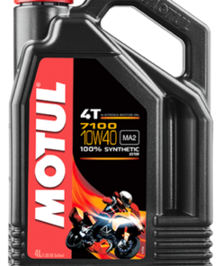 Motul 4L 7100 4-Stroke Engine Oil 10W40 4T - Case of 4