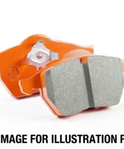 EBC 13-19 Ford Fiesta ST 1.6L Turbo Orangestuff Rear Brake Pads