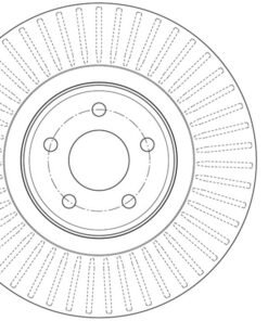 StopTech 14.5+ Ford Focus ST Front Left Slotted Performance Rotor