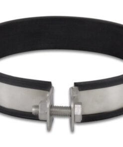Vibrant SS Muffler Strap Clamp for 160mm O.D. Mufflers