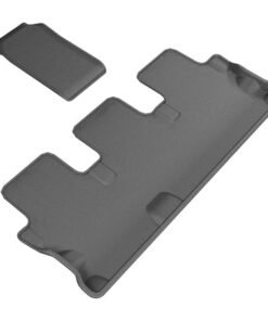 3D MAXpider 2014-2019 Toyota Highlander Kagu 3rd Row Floormats - Black