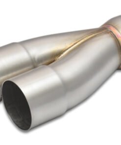 Vibrant 2-1 SS Merge Collectors (3in Inlet Slipover ID 3-1/2in Outlet OD) - Sold Individually