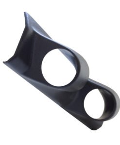 Autometer 88-01 Jeep Cherokee Dual Pod - Black