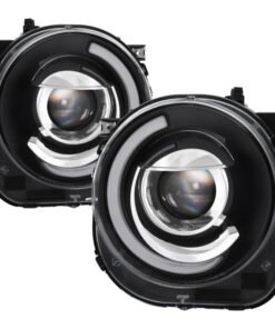 xTune 15-17 Jeep Renegade Light Bar DRL Projector Headlights -Black (PRO-JH-JREN-LBDRL-BK)