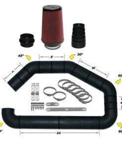 Airaid U-Build-It - Universal 4in Master Kit I w/700-470 (9in) Filter