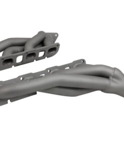 aFe Twisted Steel 304SS Short Header 15-22  Dodge Challenger SC V8-6.2L / 6.4L HEMI Titanium Coating