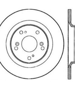 StopTech Power Slot SportStop 00-06 Honda S2000 Slotted Rear Left Rotor