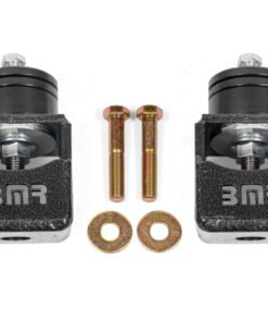 BMR Chevy SS and Pontiac G8 Motor Mount Kit (Solid Bushings) Black Hammertone