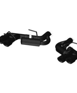 MBRP 16-19 Chevy Camaro V8 6.2L 6spd 3in Black Race Dual Axle Back w/ 4.5in Quad Dual Wall Tips