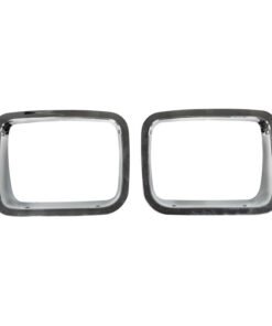 Omix Headlight Bezel Chrome 87-95 Jeep Wrangler YJ