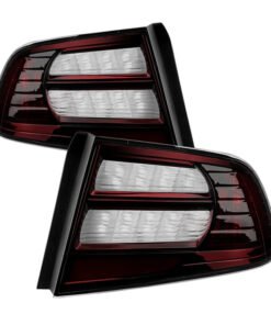 Xtune Acura Tl 04-08 OEM Style Tail Lights Red Smoked ALT-JH-ATL07-OE-RSM