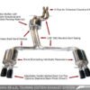 AWE Tuning Audi B8 S5 4.2L Touring Edition Exhaust System - Polished Silver Tips