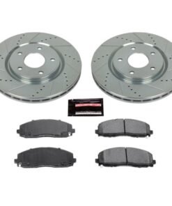 Power Stop 17-19 Chrysler Pacifica Front Z23 Evolution Sport Brake Kit