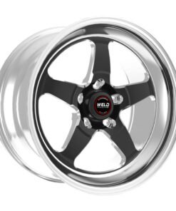 Weld S71 17x10 / 5x5mm BP / 7.2in. BS Black Wheel 3.1 ID (High Pad) - Non-Beadlock