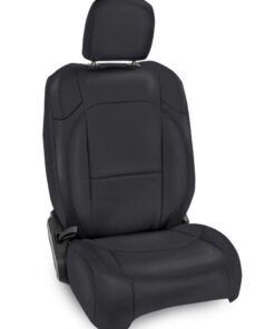 PRP 2018+ Jeep Wrangler JLU/4 Door/ Jeep Gladiator JT/ Rubicon Front Seat Covers (Pair) - All Black