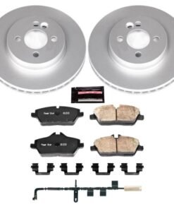 Power Stop 07-10 Mini Cooper Front Z23 Evolution Sport Coated Brake Kit