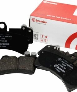 Brembo 97-08 Porsche Boxster/07-08 Cayman Front Premium NAO Ceramic OE Equivalent Pad