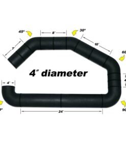 Airaid U-Build-It - 4in Intake Tube