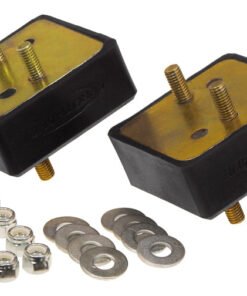 Prothane 67-92 Jeep V8 Motor Mounts - Black