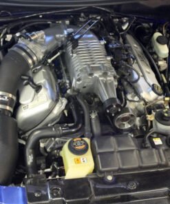 JLT 03-04 Ford Mustang SVT Cobra Black Textured Ram Air Intake Kit w/Red Filter