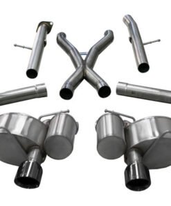 Corsa 12-20 Jeep Grand Cherokee SRT 2.75in Dual Rear Xtreme Cat-Back Exhaust - Black PVD Tip Finish