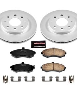 Power Stop 02-05 Hyundai Elantra Front Z17 Evolution Geomet Coated Brake Kit