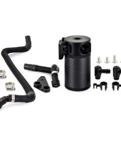 Mishimoto 2020+ Chevrolet Corvette C8 Baffled Oil Catch Can Kit (PCV Side) - Carbon Fiber