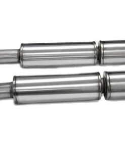 Corsa 03-10 Dodge Viper 8.3L Polished Sport Cat-Back Exhaust (2.5in Inlet for Use w/ Stock Conv.)