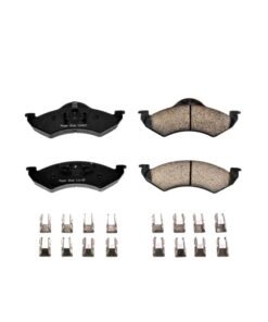 Power Stop 00-02 Dodge Dakota Front Z17 Evolution Ceramic Brake Pads w/Hardware