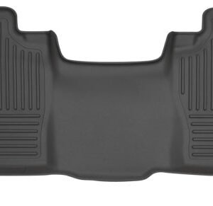Husky Liners 13-16 Lexus LX570 / 13-16 Toyota Land Cruiser WeatherBeater 2nd Row Black Floor Liners