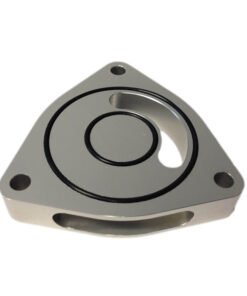 Torque Solution Blow Off BOV Sound Plate (Silver): Hyundai Genesis Coupe 2.0T ALL
