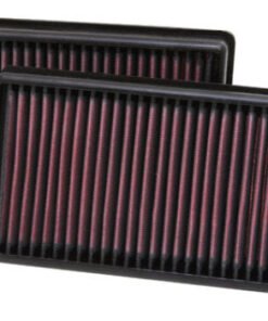 K&N Replacement Air Filter 12.563in O/S Length x 5.25in O/S Width x 1.625in H (Inc 2 Filters)