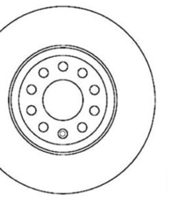StopTech Power Slot 98-04 Audi A6 Quattro Avant Front Right Drilled Rotor