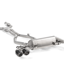 Akrapovic 17-19 Alfa Romeo Giulia Quadrifoglio Evolution Link Pipe Set (Titanium)