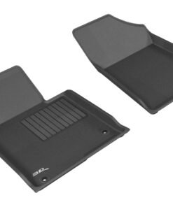3D MAXpider 2015-2020 Hyundai/Kia Sonata/Sonata Hybrid/Optima Kagu 1st Row Floormat - Black