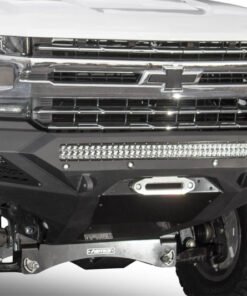 Addictive Desert Designs 2019 Chevrolet Silverado 1500 SF Front Bumper w/ Winch Mount&Sensor Cutout