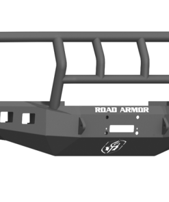Road Armor 17-20 Ford F-250 Stealth Wide Fender Front Winch Bumper w/Titan II Guard - Tex Blk