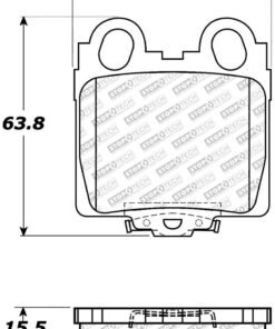 StopTech Street Select Brake Pads - Front/Rear