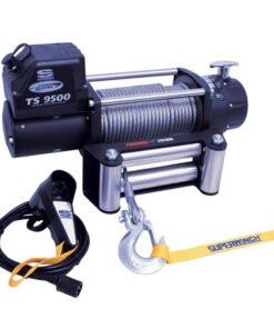Superwinch 9500 LBS 12 VDC 11/32in x 95ft Steel Rope Tiger Shark 9500 Winch