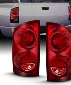 ANZO 2007-2009 Dodge Ram 1500 Tail Light Red Lens (OE)
