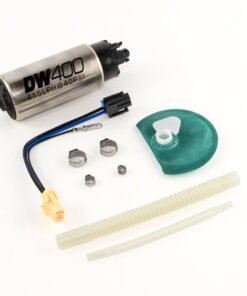DeatschWerks 415LPH DW400 Fuel Pump w/9-1047 Install Kit 15-17 Ford Mustang V6/GT w/ 1/8in Venturi